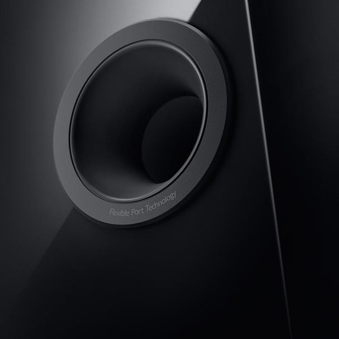 KEF R11 Meta | Haut-parleurs sur pieds - Bass Reflex 3 voies - Hi-Fi - Noir Laqué - Paire-SONXPLUS.com