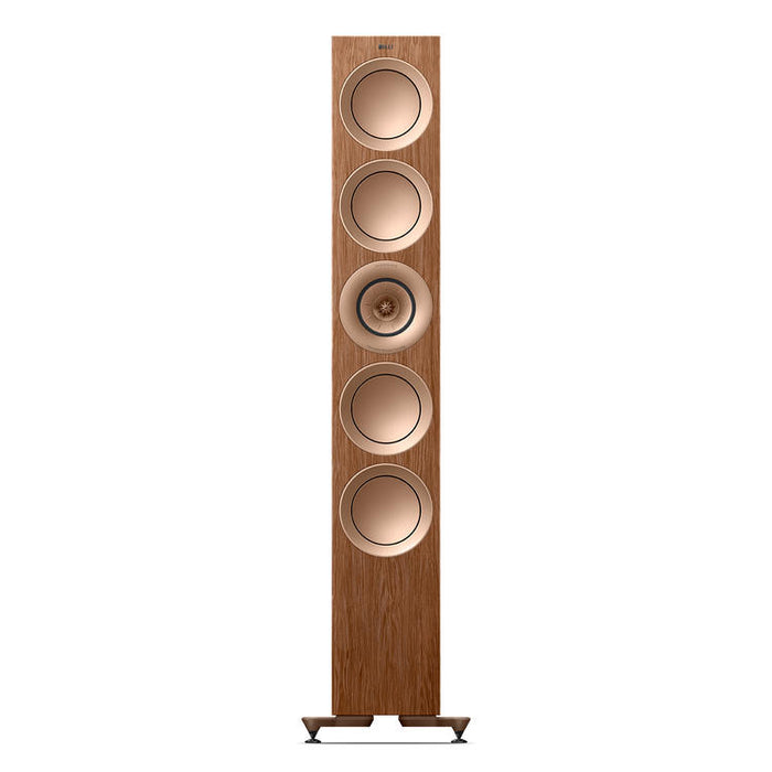 KEF R11 Meta | Haut-parleurs sur pieds - Bass Reflex 3 voies - Hi-Fi - Noyer - Paire-SONXPLUS.com