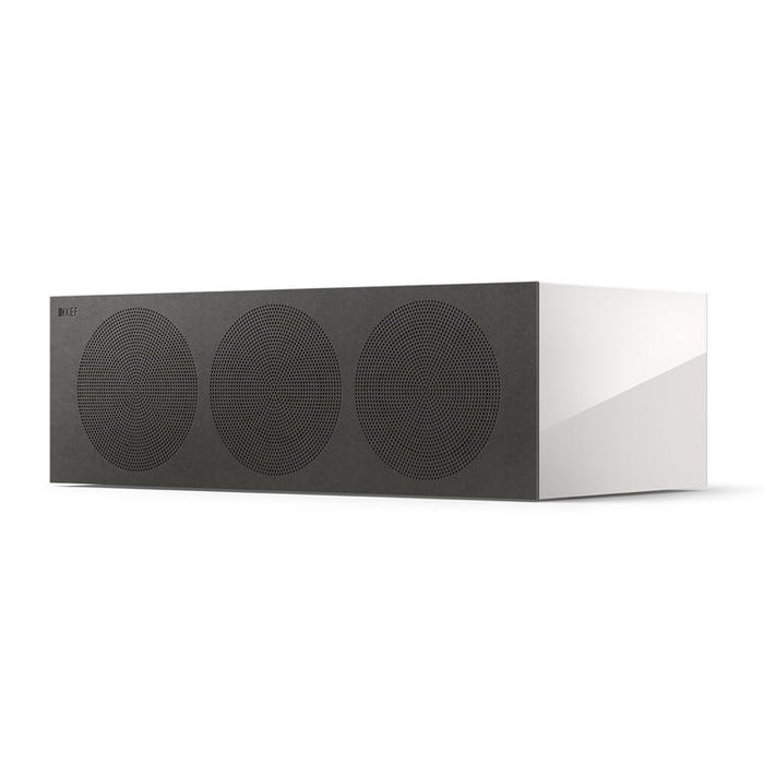 KEF R6 Meta | Haut-parleurs LCR - 3 voies charge close - Hi-Fi - Blanc Laqué - Unité-SONXPLUS.com