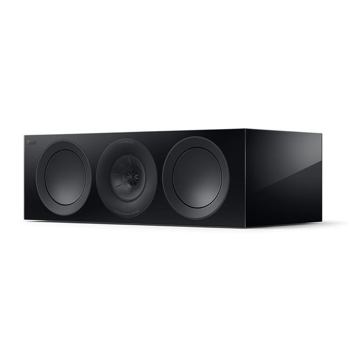 KEF R6 Meta | Haut-parleurs LCR - 3 voies charge close - Hi-Fi - Noir Laqué - Unité-SONXPLUS.com