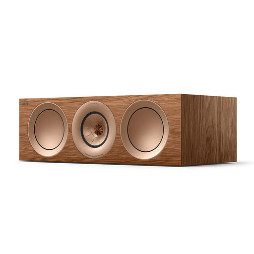 KEF R6 Meta | Haut-parleurs LCR - 3 voies charge close - Hi-Fi - Noyer - Unité-SONXPLUS.com