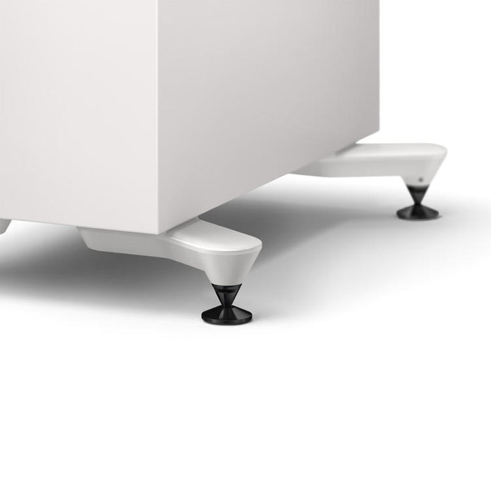 KEF R7 Meta | Haut-parleurs sur pieds - Bass Reflex 3 voies - Hi-Fi - Blanc Laqué - Paire-SONXPLUS.com