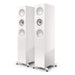 KEF R7 Meta | Haut-parleurs sur pieds - Bass Reflex 3 voies - Hi-Fi - Blanc Laqué - Paire-SONXPLUS.com