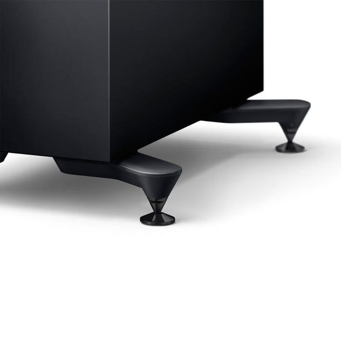 KEF R7 Meta | Haut-parleurs sur pieds - Bass Reflex 3 voies - Hi-Fi - Noir Laqué - Paire-SONXPLUS.com