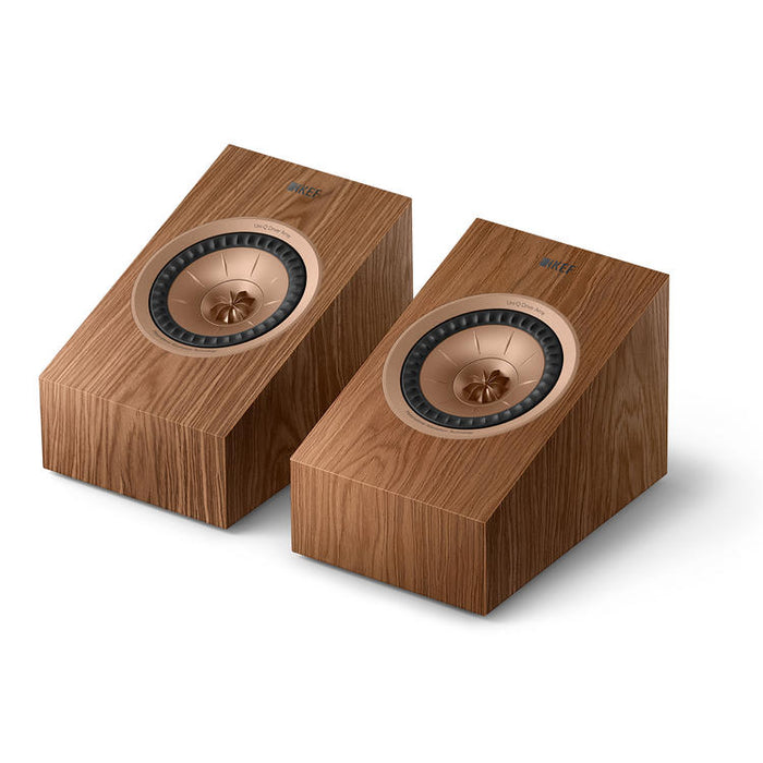 KEF R8 Meta | Haut-parleurs Surround - Dolby Atmos - Hi-Fi - Noyer - Paire-SONXPLUS.com