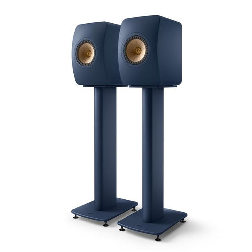 KEF S2 | Supports Haut-parleurs de plancher - Bleu Royale - Paire-SONXPLUS.com
