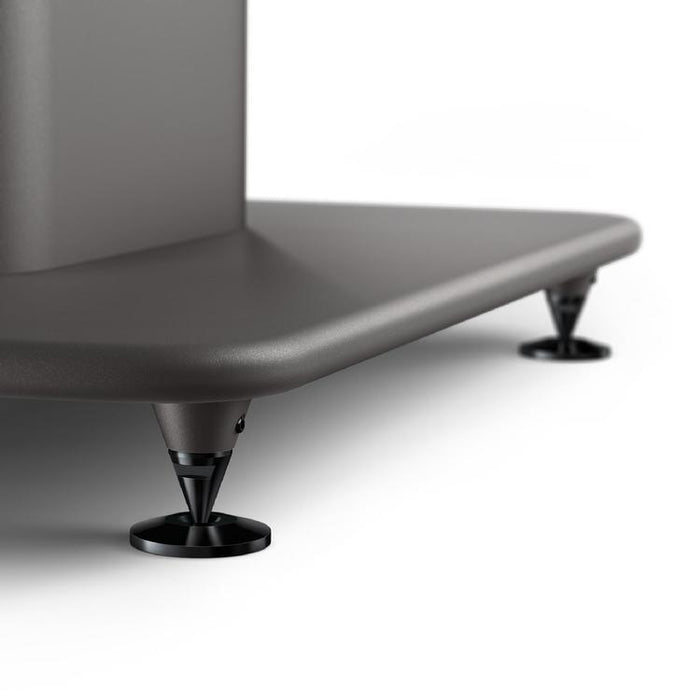KEF S2 | Supports Haut-parleurs de plancher - Gris Titane - Paire-SONXPLUS.com