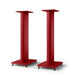 KEF S2 | Supports Haut-parleurs de plancher - Rouge Crimson - Paire-SONXPLUS.com