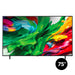 LG 75QNED85AUA | Téléviseur 75" - UHD 4K - Série QNED85A - 120Hz - Processeur IA a8 4K Gen2 - Noir-SONXPLUS.com