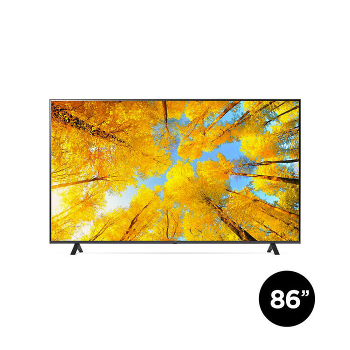 LG 86UQ7590PUD | Téléviseur intelligent 86" - UHD 4K - DEL - Série UQ7590 - HDR - Processeur IA a7 Gen5 4K - Noir-SONXPLUS.com