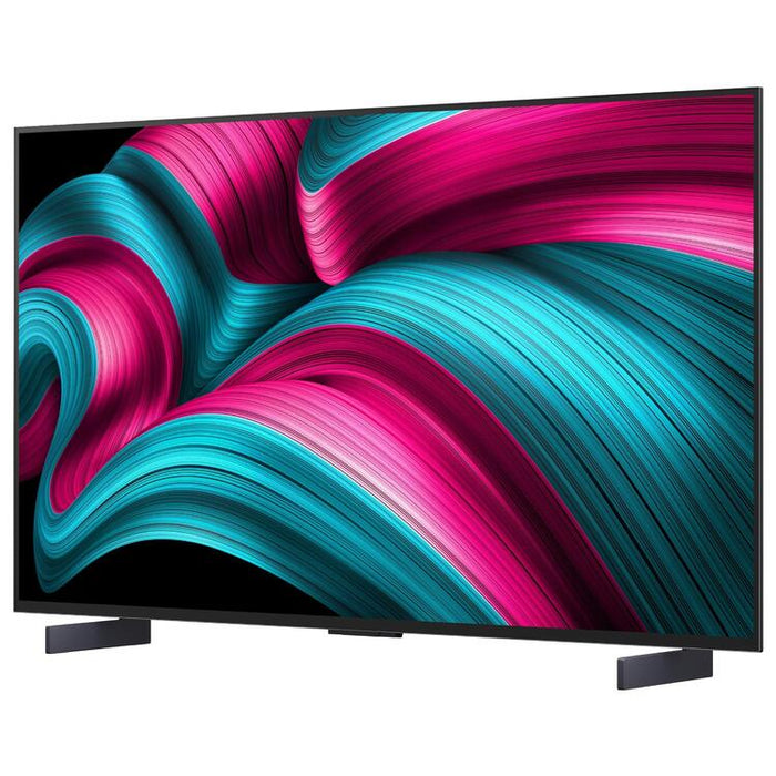 LG OLED42C5PUA | Téléviseur 42" 4K OLED - 120Hz - Série C5 - Processeur IA a9 4K Gen8 - Noir-SONXPLUS.com