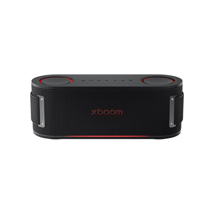 LG xboom Bounce | Haut-parleur portatif - Bluetooth - IP67 - Éclairage AI - Noir-SONXPLUS.com