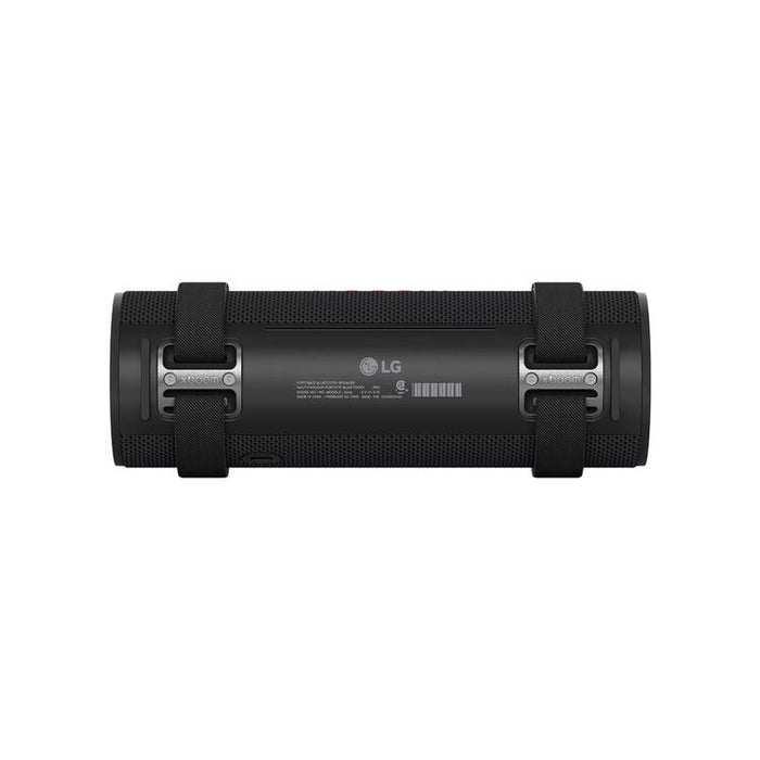 LG xboom Grab | Haut-parleur portatif - Bluetooth - IP67 - Éclairage AI - Noir-SONXPLUS.com