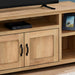 Monarch Specialties I 2744 | Meuble TV - 60" - Imitation bois - Pin d'or-SONXPLUS.com