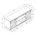 Monarch Specialties I 2745 | Meuble TV - 60" - 2 Portes coulissantes - Expresso-SONXPLUS.com