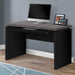 Monarch Specialties I 7439 | Meuble d'ordinateur - Compact - Grand plateau de clavier - Dessus gris - Noir-SONXPLUS.com