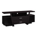 Monarch Specialties I2720 | Meuble TV - 60" - 2 Tiroirs de rangement - Espresso-SONXPLUS.com