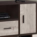 Monarch Specialties I2805 | Meuble TV - 48" - 1 Tiroir - 1 Armoire - Espresso/Taupe-SONXPLUS.com