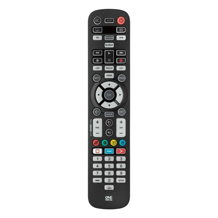 One for All URC3640R | Télécommande universelle pour téléviseur - Série Essential - Pour 4 appareils-SONXPLUS.com