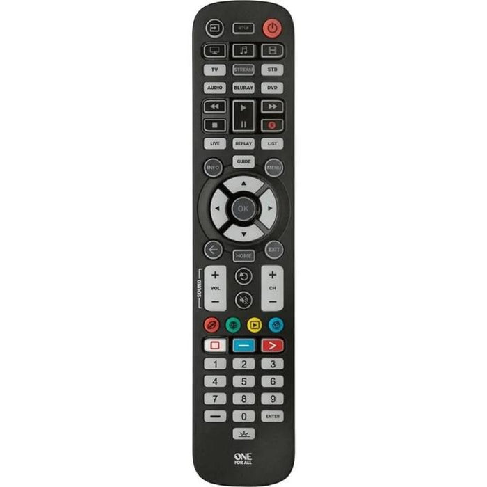 One for All URC3660R | Télécommande universelle pour téléviseur - Série Essential - Pour 6 appareils-SONXPLUS.com