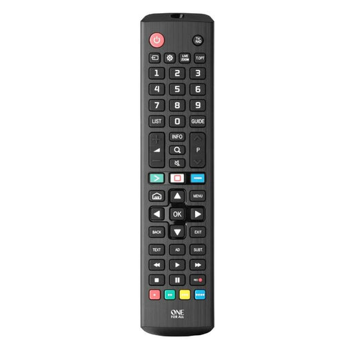 One for All URC4811R | Télécommande de remplacement direct pour tout téléviseur LG - Série Replacement - Noir-SONXPLUS.com