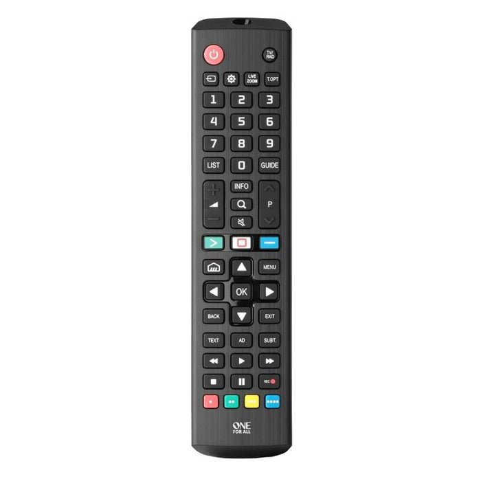 One for All URC4811R | Télécommande de remplacement direct pour tout téléviseur LG - Série Replacement - Noir-SONXPLUS.com
