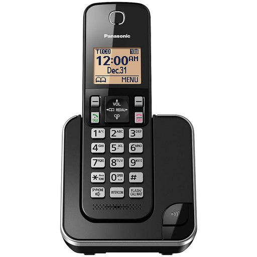 Panasonic KX-TGC380B | Téléphone sans fil - 1 combiné - Noir-SONXPLUS.com