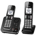 Panasonic KX-TGD392B | Téléphone sans fil - 2 combinés - Répondeur - Noir-SONXPLUS.com