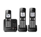 Panasonic KX-TGD393B | Téléphone sans fil - 3 combinés - Répondeur - Noir-SONXPLUS.com