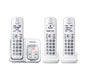 Panasonic KX-TGD593W | Téléphone sans fil - 3 combinés - Liaison cellulaire - Répondeur - Bluetooth - Blanc-SONXPLUS.com