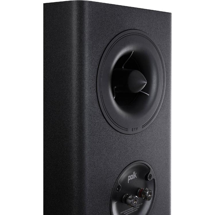 Polk Reserve R200 | Ensemble d'Haut-parleurs de bibliothèque - Excellent détail home cinéma - Noir - Paire-SONXPLUS.com