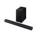 Samsung HW-B550F | Barre de son - 2.1 canaux - Caisson de graves sans fil - 300W - Bluetooth - Noir-SONXPLUS.com