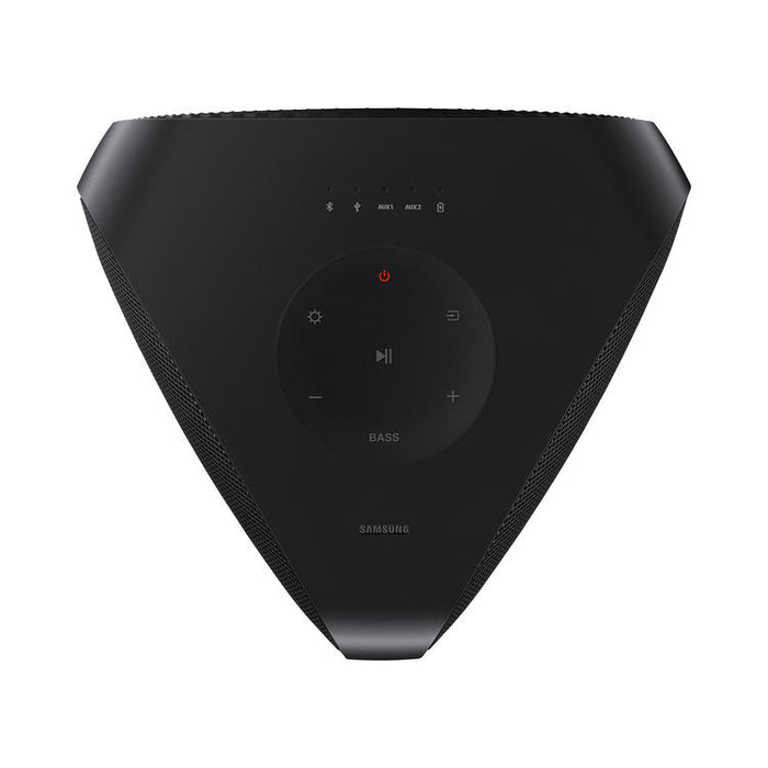 Samsung MX-ST40B | Haut-parleur portable puissant - Tour de son - Bluetooth - 160W - Bidirectionnels - Lumières à DEL - Connexion Bluetooth multiple - Noir-SONXPLUS.com