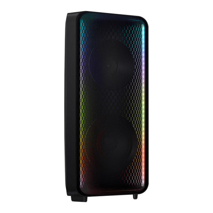 Samsung MXST50B | Haut-parleur portable puissant - Tour de son - Bluetooth - 240W - Fonction Karaoké - Lumières à DEL - Connexion Bluetooth multiple - Noir-SONXPLUS.com