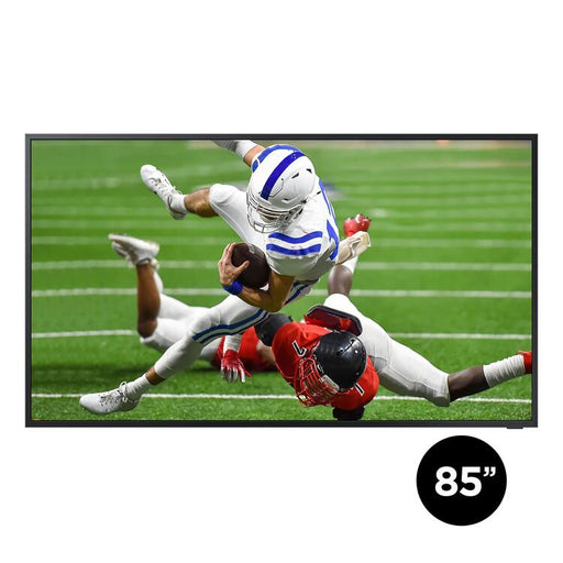 Samsung QN85LST7CAFXZC | Téléviseur extérieur QLED 85" The Terrace - Partiellement ensoleillé - Résistant aux intempéries - 4K Ultra HD-SONXPLUS.com