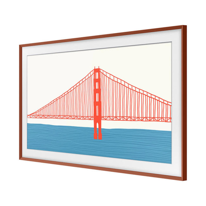 Samsung VG-SCFA55TRCZA | Contour pour téléviseur 55" The Frame - Rouge Brique-SONXPLUS.com