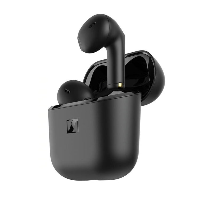 Sennheiser Accentum Open TW | Écouteurs intra-auriculaires - Sans fil - Conception ouverte pour conscience environnementale - Noir-SONXPLUS.com