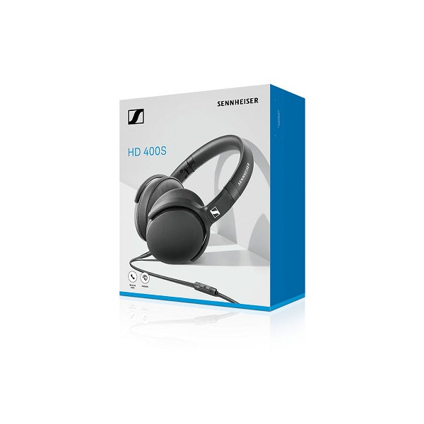 Sennheiser HD 400sS | Écouteurs filaires circum-auriculaires - Noir-SONXPLUS.com