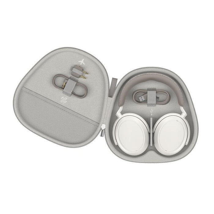 Sennheiser MOMENTUM 4 Wireless | Écouteurs supra-auriculaires - Sans fil - Réduction adaptative du bruit - Blanc-SONXPLUS.com