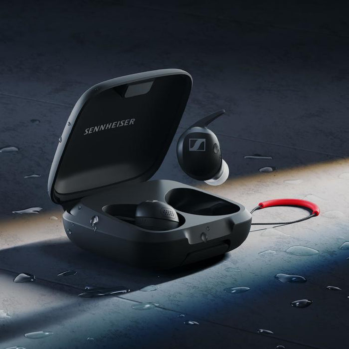 Sennheiser Momentum Sport TW | Écouteurs intra-auriculaires - Sans fil - Réduction active du bruit - Noir-SONXPLUS.com