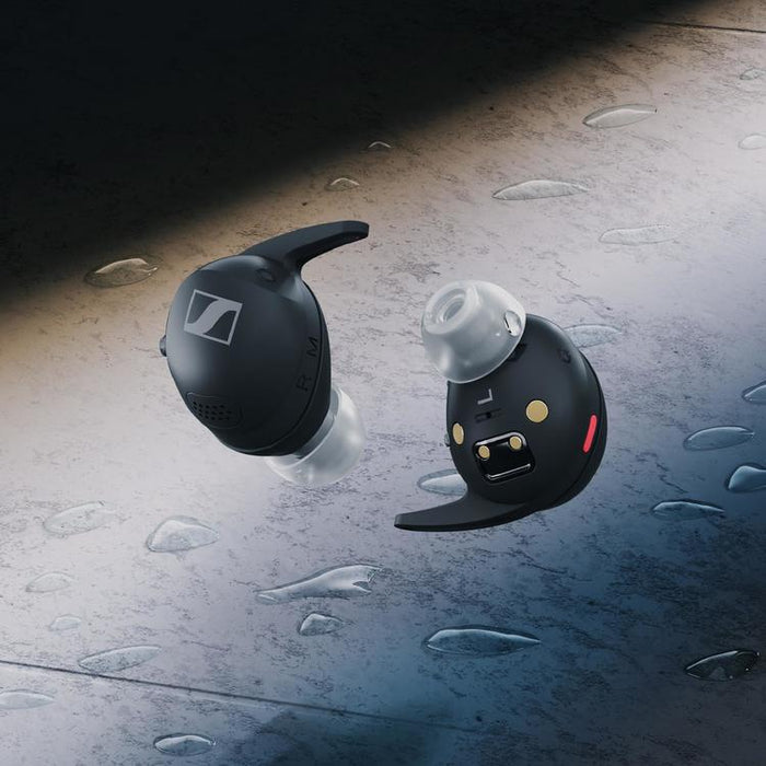 Sennheiser Momentum Sport TW | Écouteurs intra-auriculaires - Sans fil - Réduction active du bruit - Noir-SONXPLUS.com