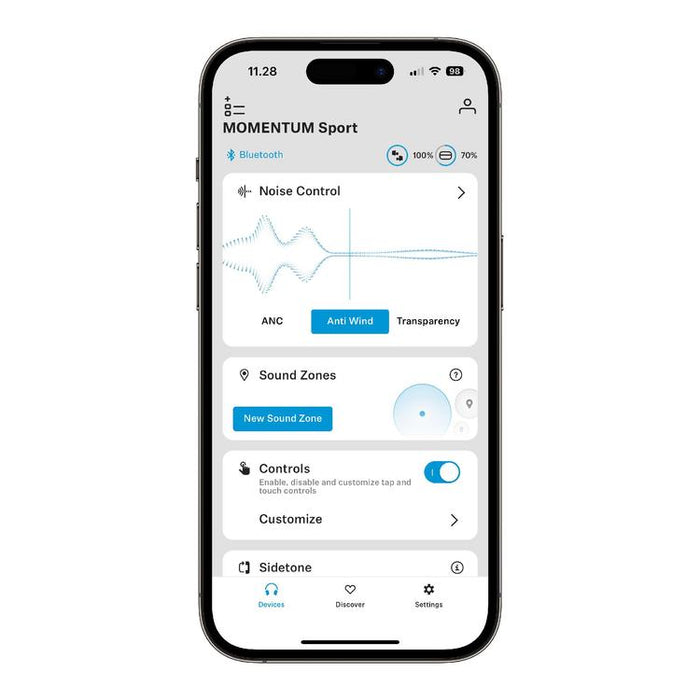 Sennheiser Momentum Sport TW | Écouteurs intra-auriculaires - Sans fil - Réduction active du bruit - Noir-SONXPLUS.com