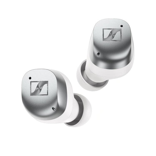 Sennheiser MOMENTUM True Wireless 4 | Écouteurs intra-auriculaires - Sans fil - Réduction adaptative du bruit - Blanc/Argent-SONXPLUS.com