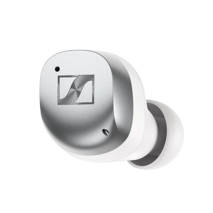 Sennheiser MOMENTUM True Wireless 4 | Écouteurs intra-auriculaires - Sans fil - Réduction adaptative du bruit - Blanc/Argent-SONXPLUS.com