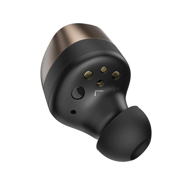 Sennheiser MOMENTUM True Wireless 4 | Écouteurs intra-auriculaires - Sans fil - Réduction adaptative du bruit - Noir/Cuivre-SONXPLUS.com