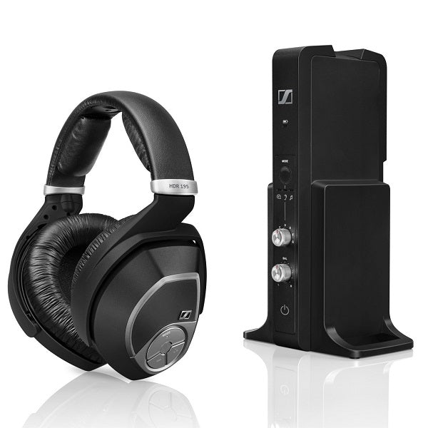 Sennheiser RS195 | Écouteurs TV sans fil circum-auriculaires - Noir-SONXPLUS.com