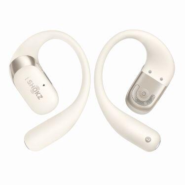 SHOKZ OpenFit 2 | Écouteurs à oreilles ouvertes - Jusqu'à 48 heures d'écoute - Bluetooth - Beige-SONXPLUS.com