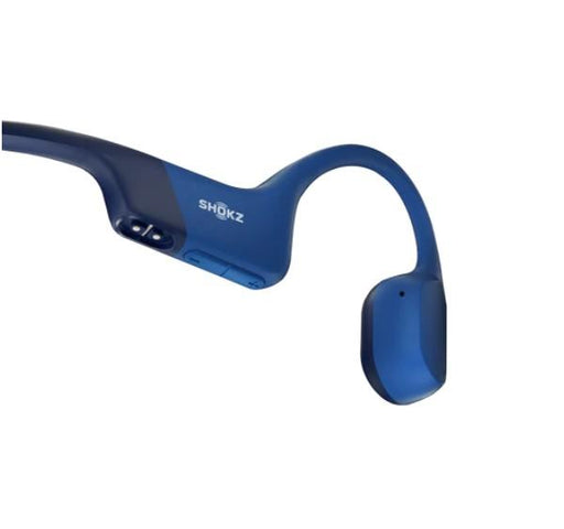 SHOKZ OpenRun | Écouteurs à conduction osseuse - Sport - Bluetooth - 8 Heures d'autonomie - Bleu-SONXPLUS.com
