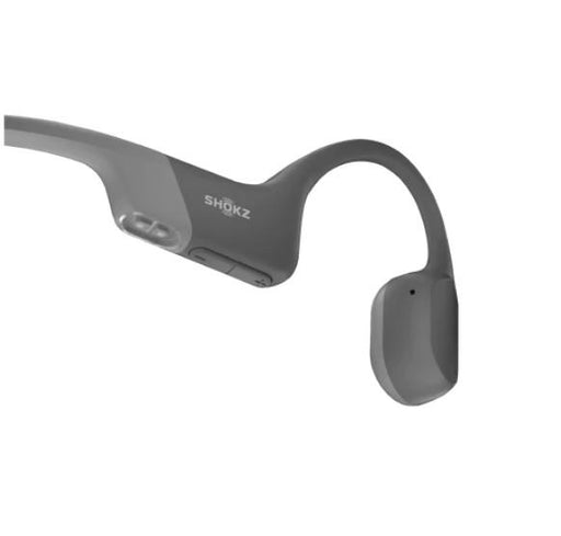 SHOKZ OpenRun | Écouteurs à conduction osseuse - Sport - Bluetooth - 8 Heures d'autonomie - Gris-SONXPLUS.com