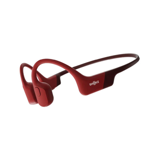 SHOKZ OpenRun | Écouteurs à conduction osseuse - Sport - Bluetooth - 8 Heures d'autonomie - Rouge-SONXPLUS.com